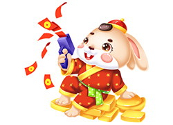 兔年佳節(jié)到，廣州品尚生物向您問(wèn)個(gè)好！廣州品尚生物祝您萬(wàn)事如意，發(fā)大財(cái)！
