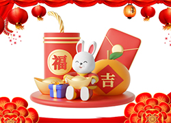 廣州中揚(yáng)公司祝您兔年快樂(lè)，萬(wàn)事如意，安康幸福！